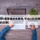 【宁b是哪里的车牌号,宁abcde分别是哪的车牌】