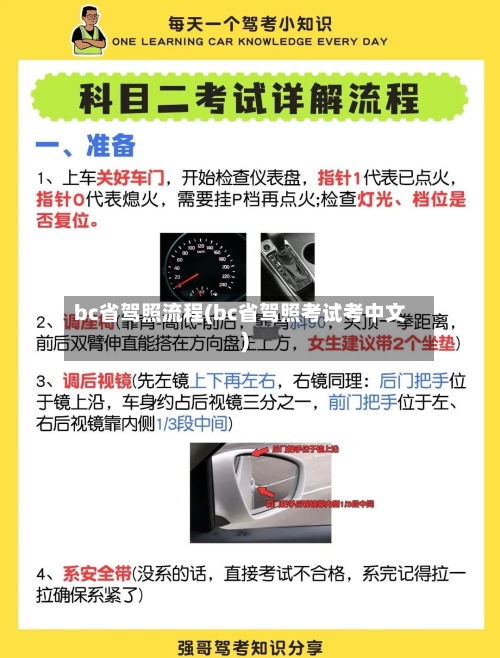 bc省驾照流程(bc省驾照考试考中文)-第2张图片