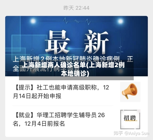 上海新增两人确诊名单(上海新增2例本地确诊)-第3张图片
