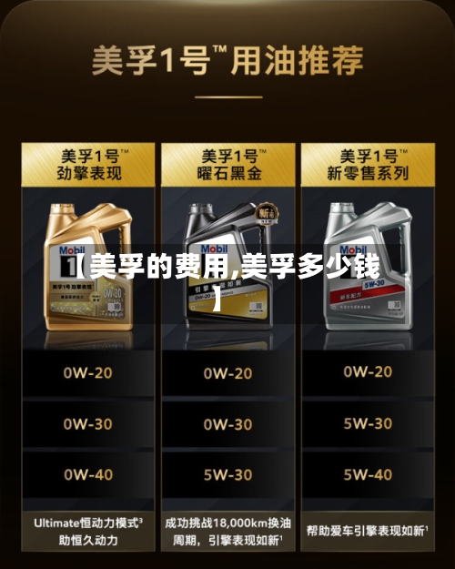 【美孚的费用,美孚多少钱】-第3张图片