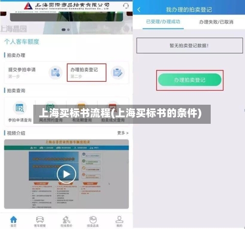 上海买标书流程(上海买标书的条件)-第2张图片