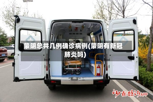 蒙阴总共几例确诊病例(蒙阴有新冠肺炎吗)