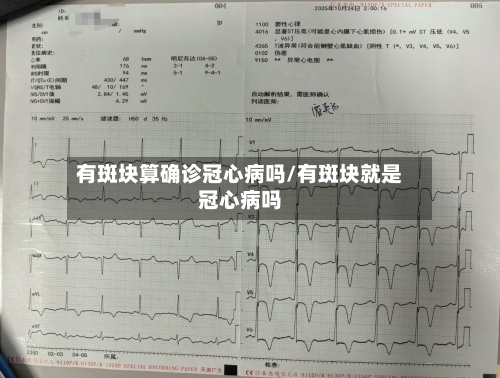 有斑块算确诊冠心病吗/有斑块就是冠心病吗