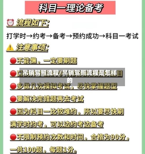 吊销驾照流程/吊销驾照流程是怎样的
