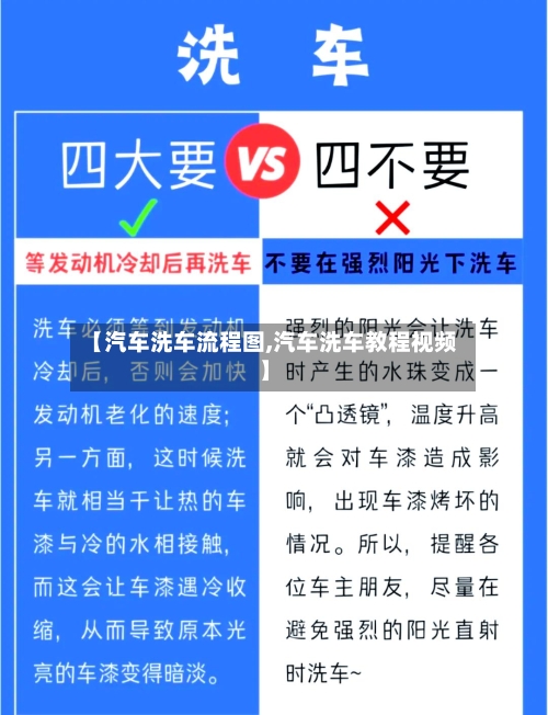 【汽车洗车流程图,汽车洗车教程视频】