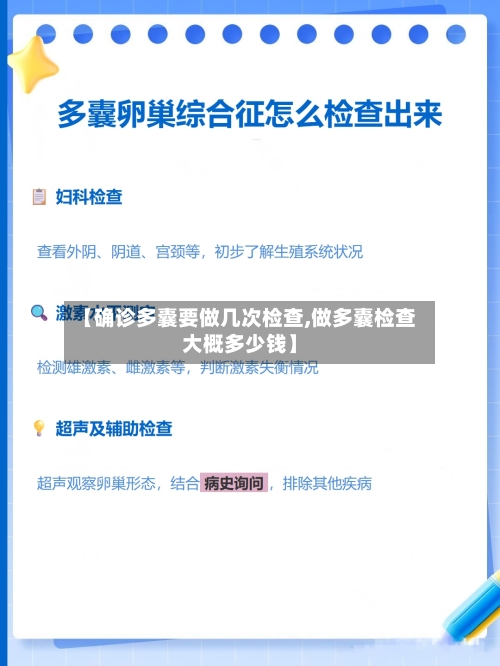 【确诊多囊要做几次检查,做多囊检查大概多少钱】