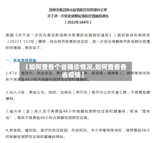 【如何查各个省确诊情况,如何查看各省疫情】-第2张图片